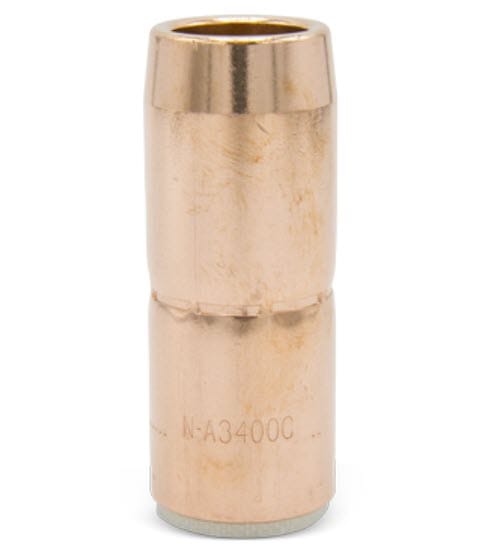 Copper welding nozzle with N-A3400C marking