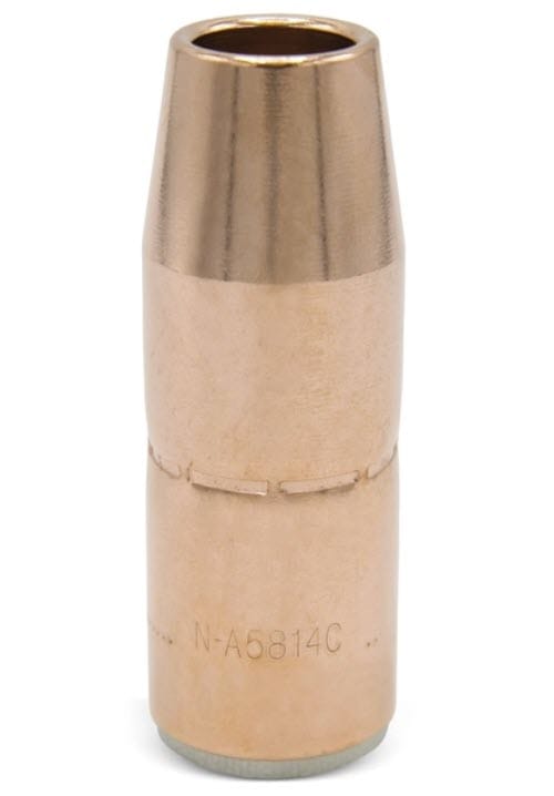 Copper MIG welding nozzle with model number N-A5814C