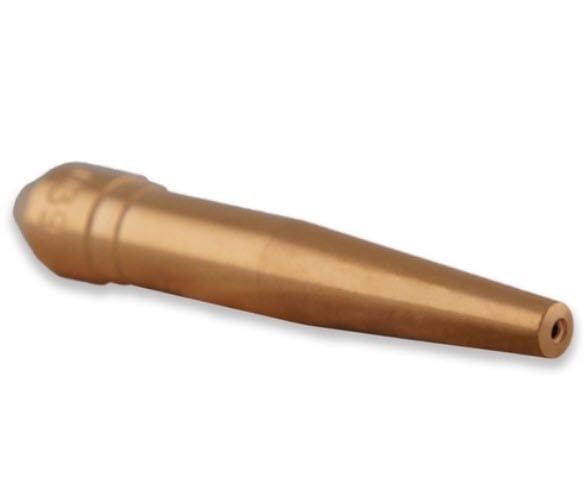 Copper welding torch contact tip