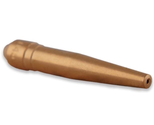 Copper plasma cutting nozzle