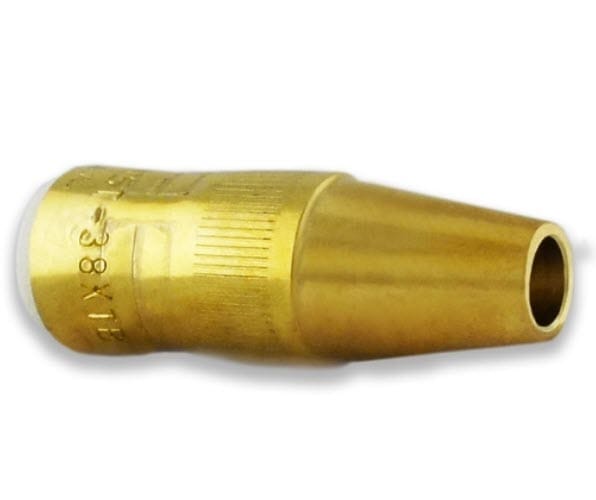Brass MIG welding nozzle