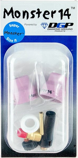 Monster 14 TIG welding nozzle kit in retail packaging