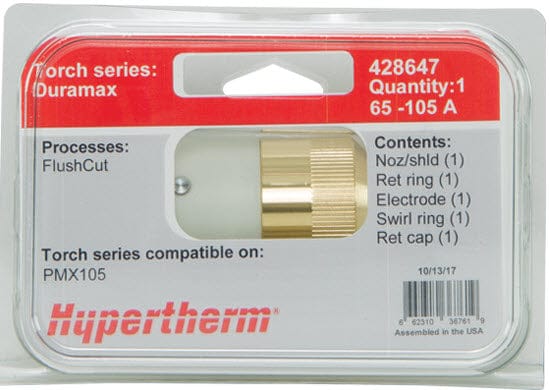 Hypertherm Consumables Hypertherm Duramax FlushCut 105 A Consumable Kit 428647