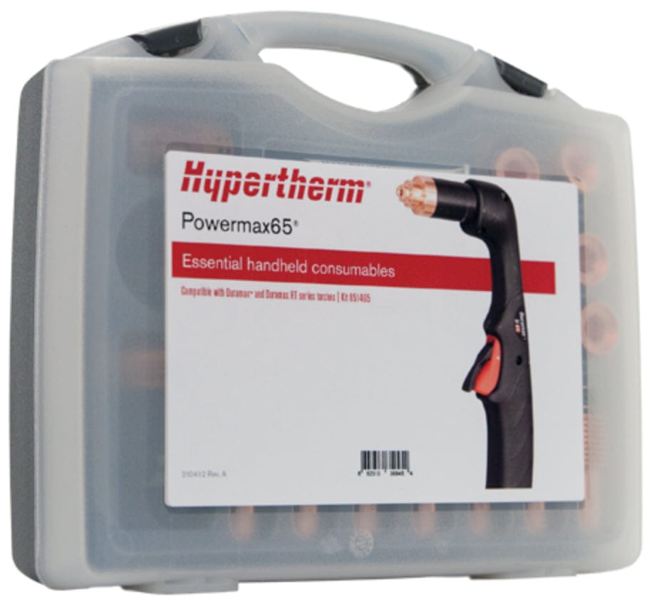 Hypertherm Consumables Hypertherm Powermax65 Essential Handheld 65 A Cutting Consumable Kit 851465