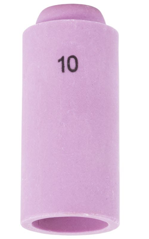 Purple ceramic TIG welding nozzle size 10