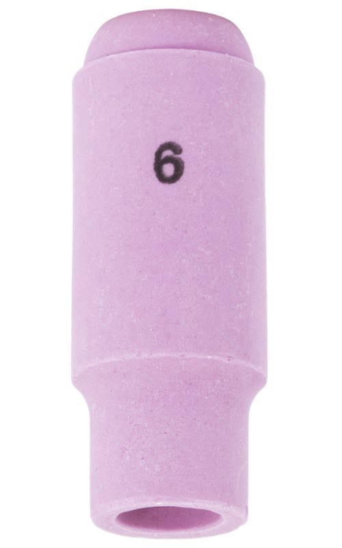 Purple ceramic TIG welding nozzle size 6