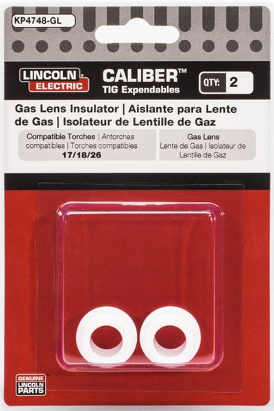 Lincoln Caliber TIG Torch Gas Lens Insulator KP4748-GL