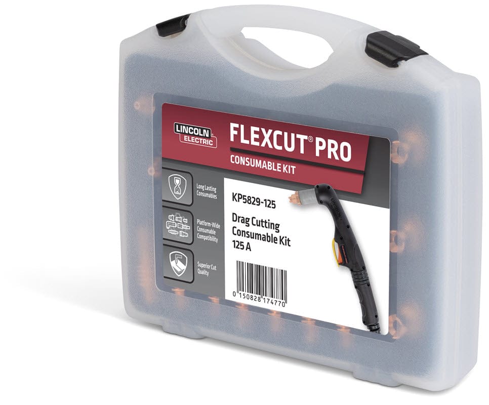 Lincoln Consumables Lincoln FlexCut PRO Drag Cutting Kit - 125 Amp KP5829-125