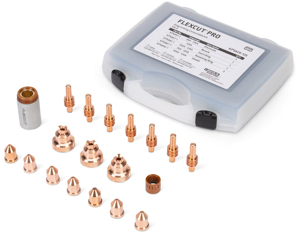 Lincoln Consumables Lincoln FlexCut PRO Drag Cutting Kit - 125 Amp KP5829-125