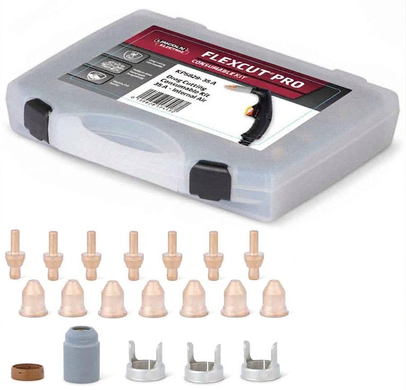 Lincoln Consumables Lincoln FlexCut PRO Drag Cutting Kit - 35 Amp Internal Air KP5829-35A