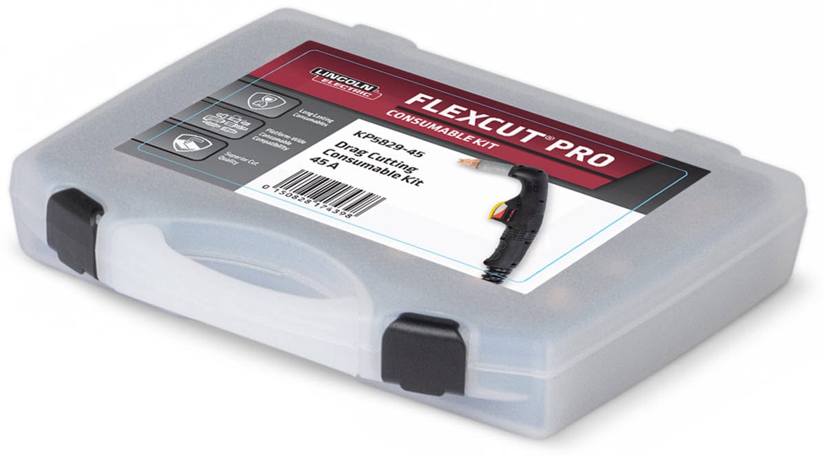 Lincoln Consumables Lincoln FlexCut PRO Drag Cutting Kit - 45 Amp KP5829-45