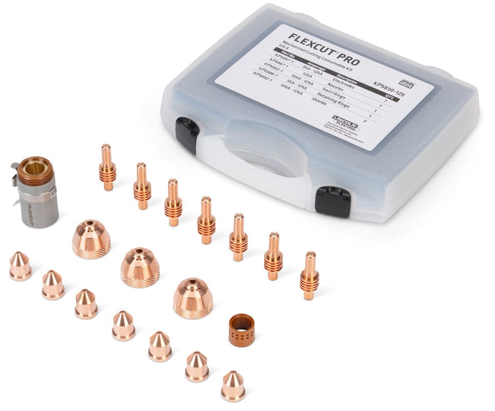 Lincoln Consumables Lincoln FlexCut PRO Mechanized Cutting Kit - 125 Amp KP5830-125