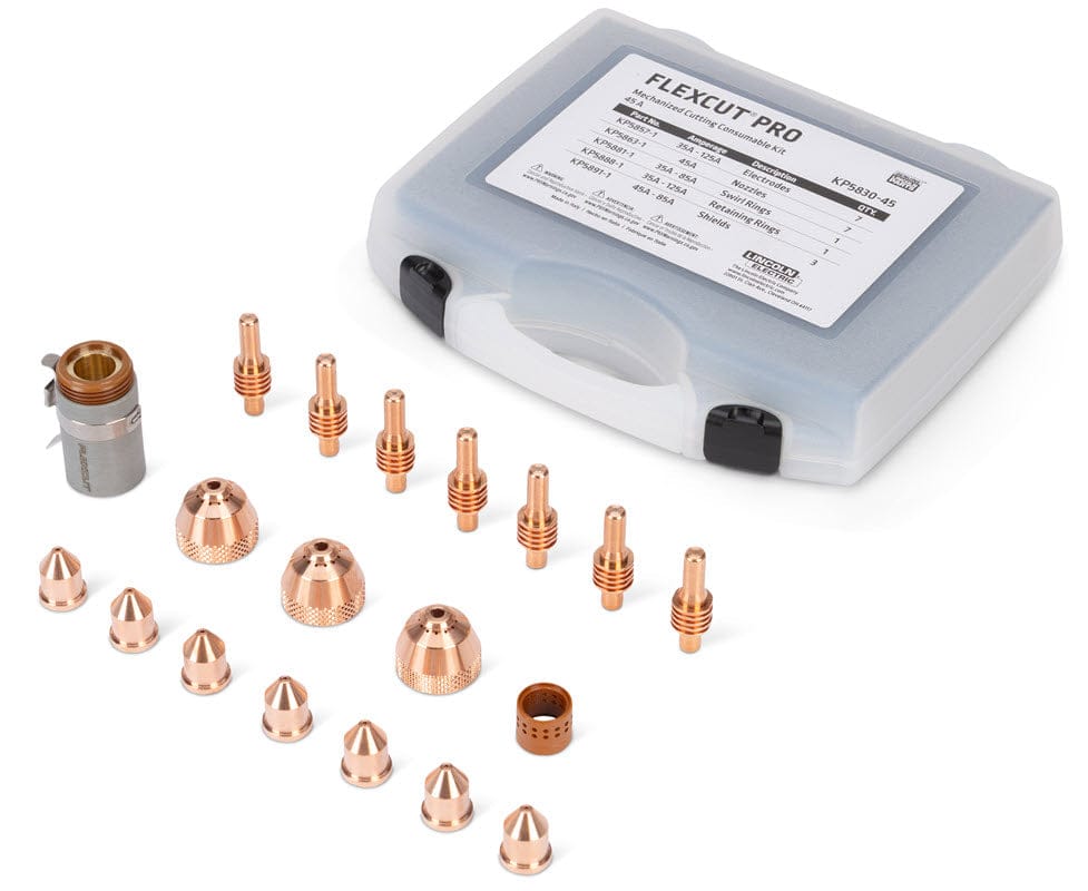 Lincoln Consumables Lincoln FlexCut PRO Mechanized Cutting Kit - 45 Amp KP5830-45