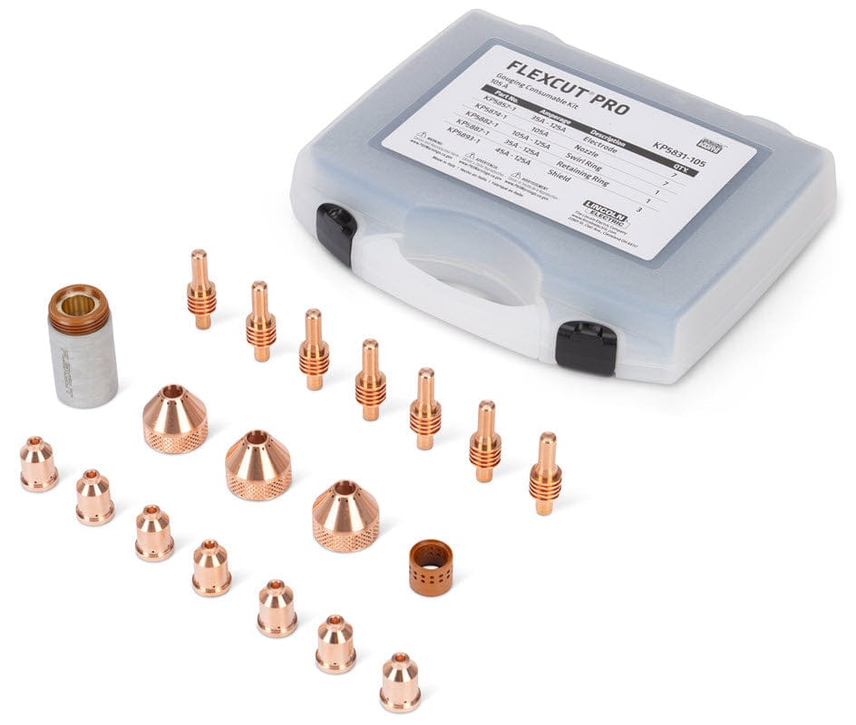 Lincoln Consumables Lincoln FlexCut PRO Plasma Gouging Kit - 105 Amp KP5831-105