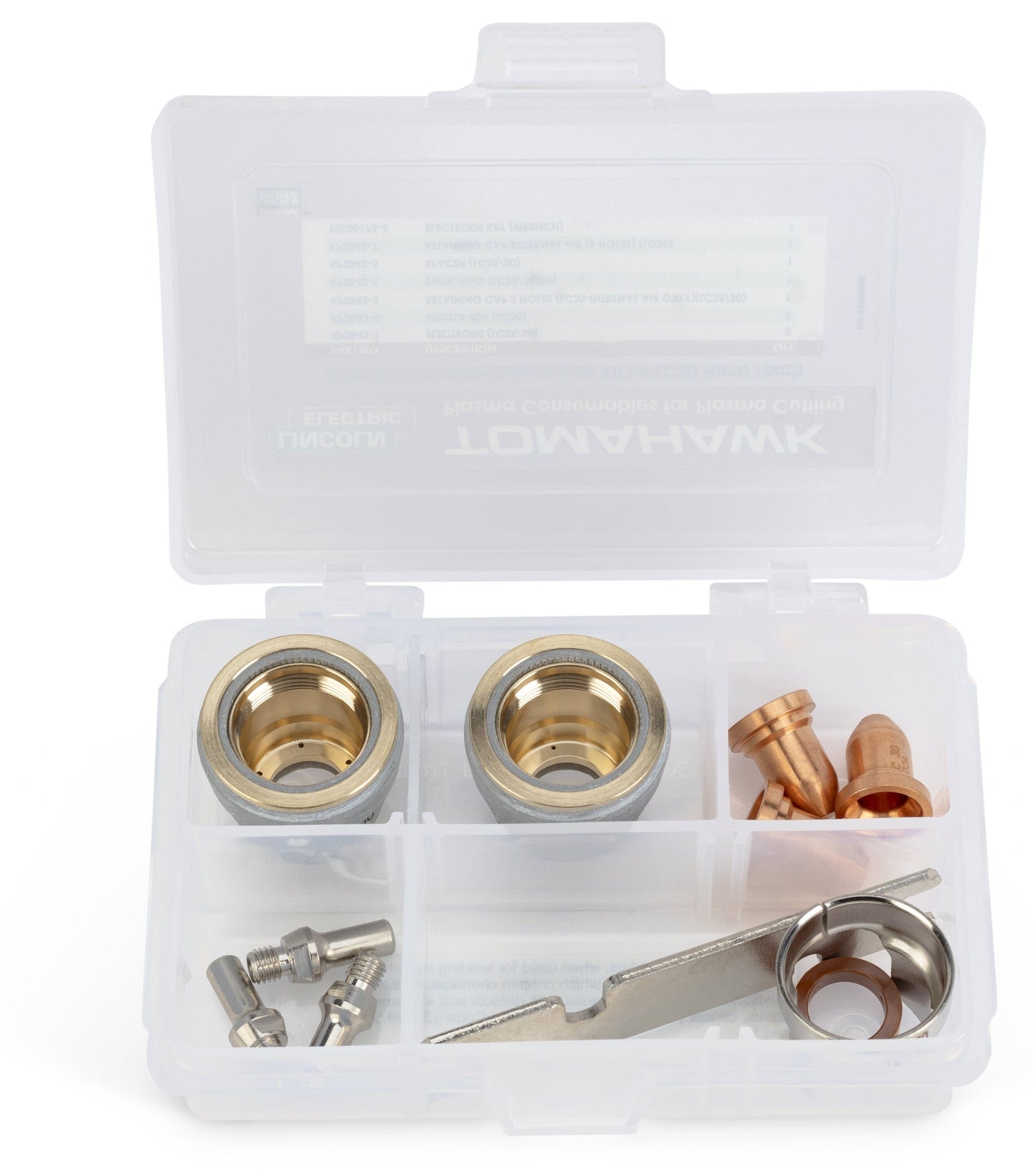 Lincoln Consumables Lincoln Tomahawk Plasma Consumable Kit - LC30 Torch KP5595-1