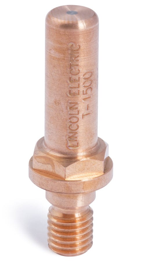 Lincoln T-1500 copper welding contact tip
