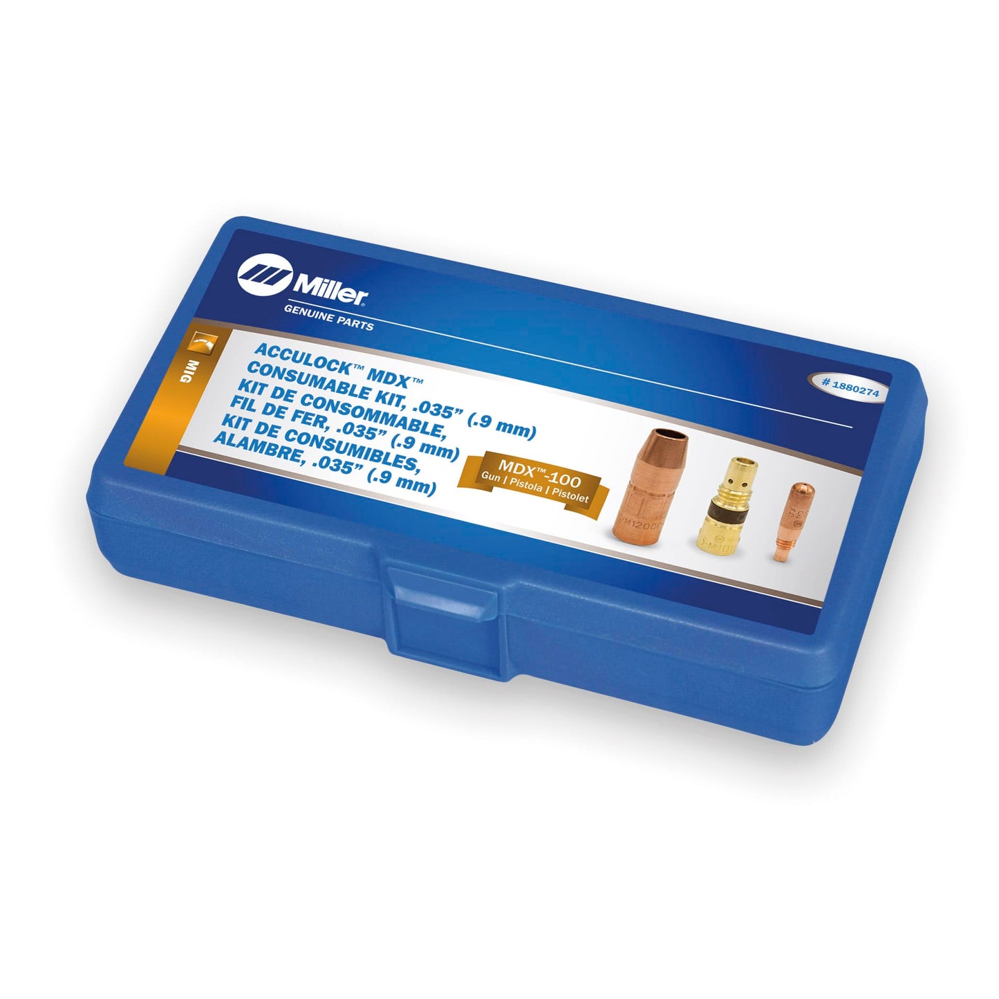 Miller Consumables Miller MDX-100 Acculock MDX .035 Consumables Kit 1880274