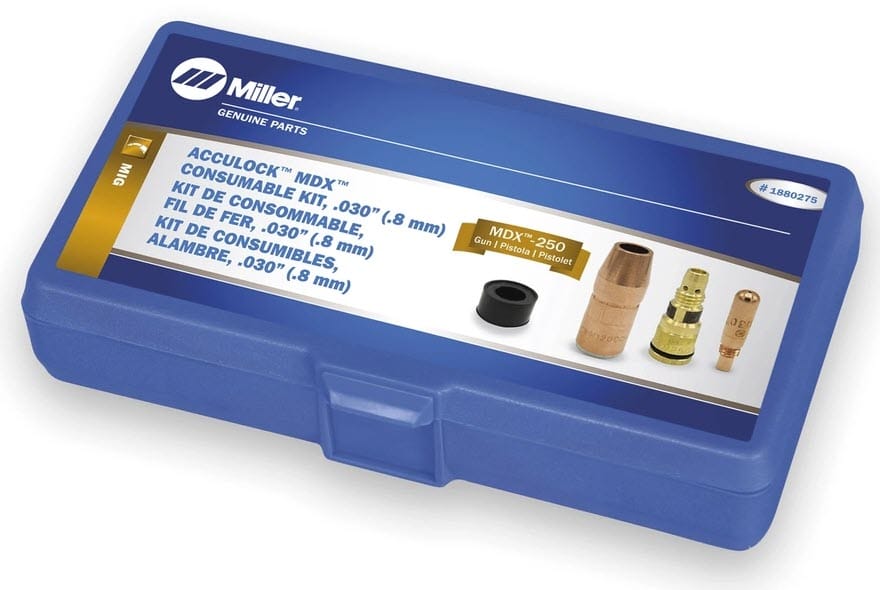 Miller Consumables Miller MDX-250 Acculock MDX .030 Consumables Kit 1880275