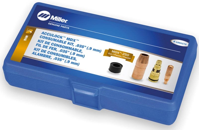 Miller Consumables Miller MDX-250 Acculock MDX .035 Consumables Kit 1880276