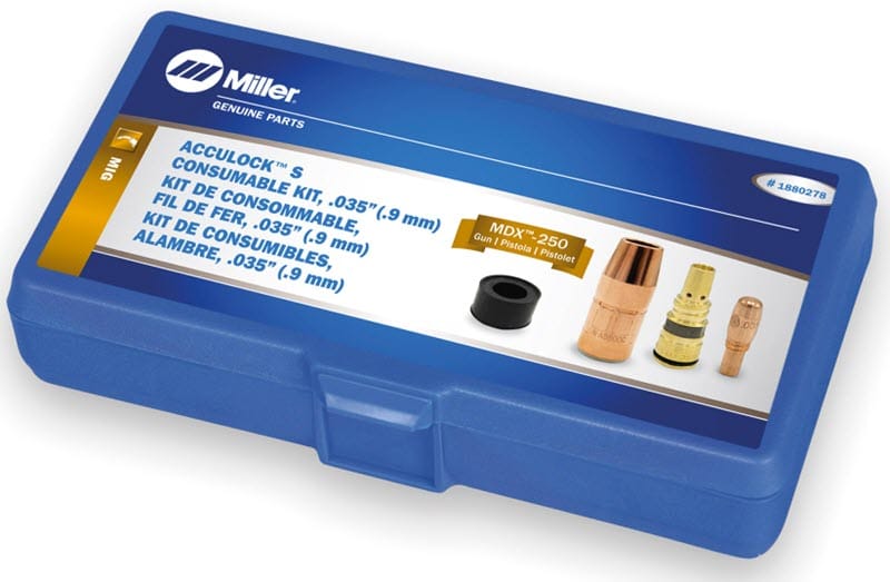 Miller MDX-250 Acculock S .035 Consumables Kit 1880278