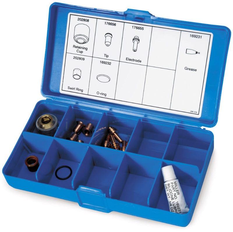 Miller Consumables Miller Plasma Consumable Kit - ICE-27C/T Plasma Torch 222939