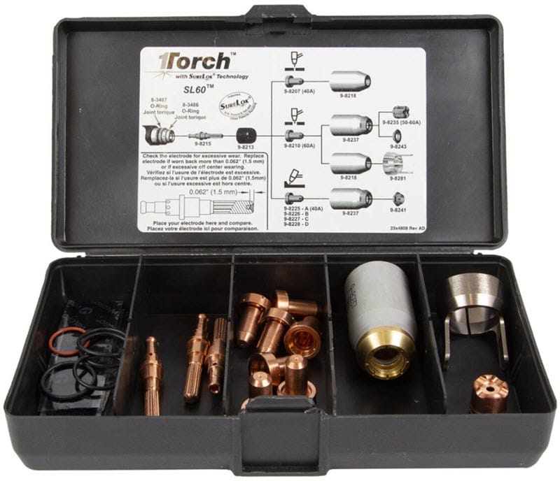 Thermal Dynamics Consumables Thermal Dynamics Plasma Spare Parts Kit, Manual 1Torch 80Amp 5-0110