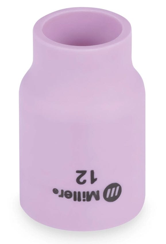Weldcraft Miller size 12 purple ceramic TIG welding nozzle