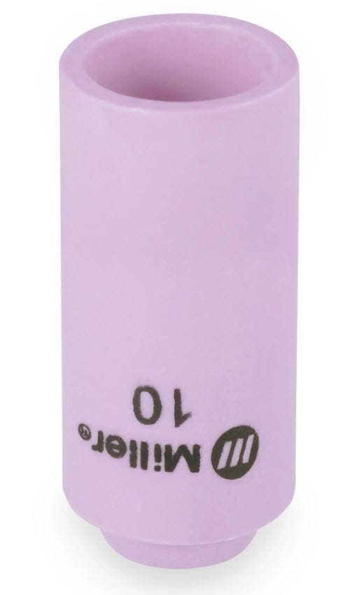 Weldcraft Miller size 10 ceramic TIG welding nozzle