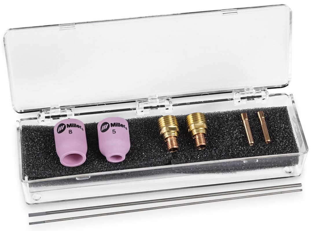 Weldcraft Consumables Weldcraft Gas Lens Accessory Kit for Water-Cooled TIG Torches 301877