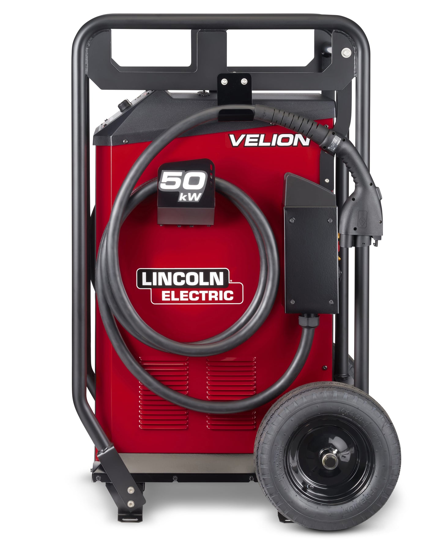 Lincoln EV Chargers Lincoln Velion 50kW Mobile DC Fast EV Charger w/Roll Cage, Wheels & CCS1 Cable One-Pak® K6022