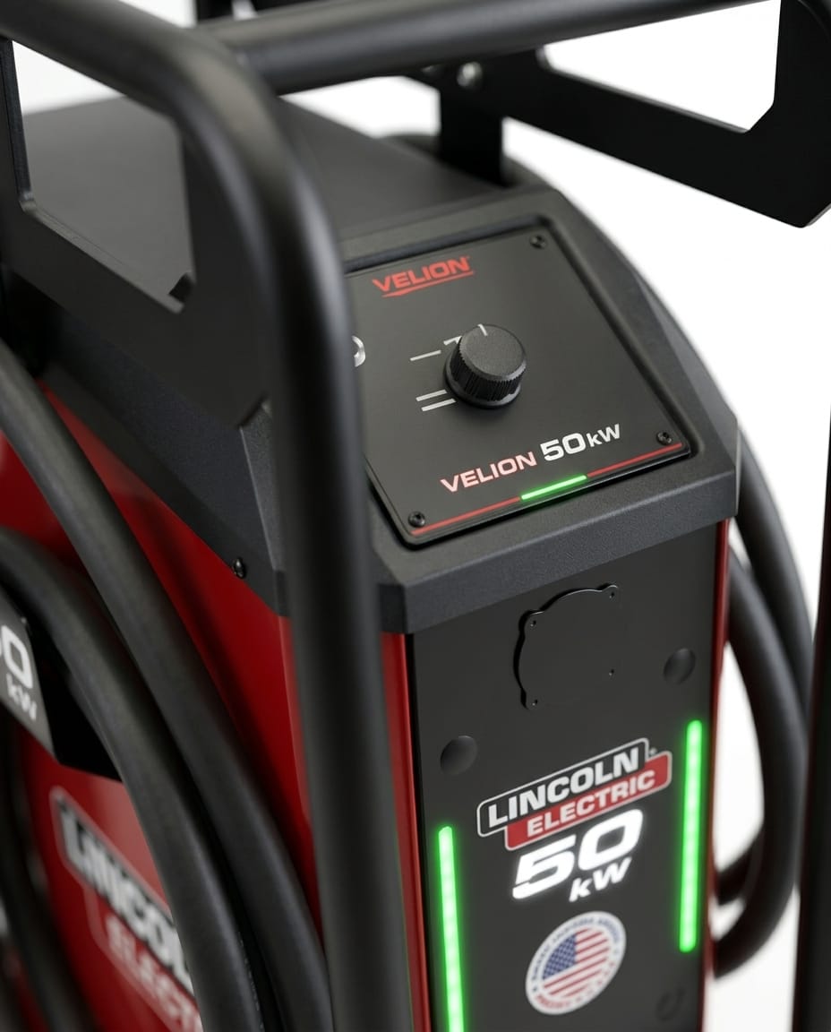 Mobile DC Fast EV Charger — Control Interface Detail | Generated by Modelize