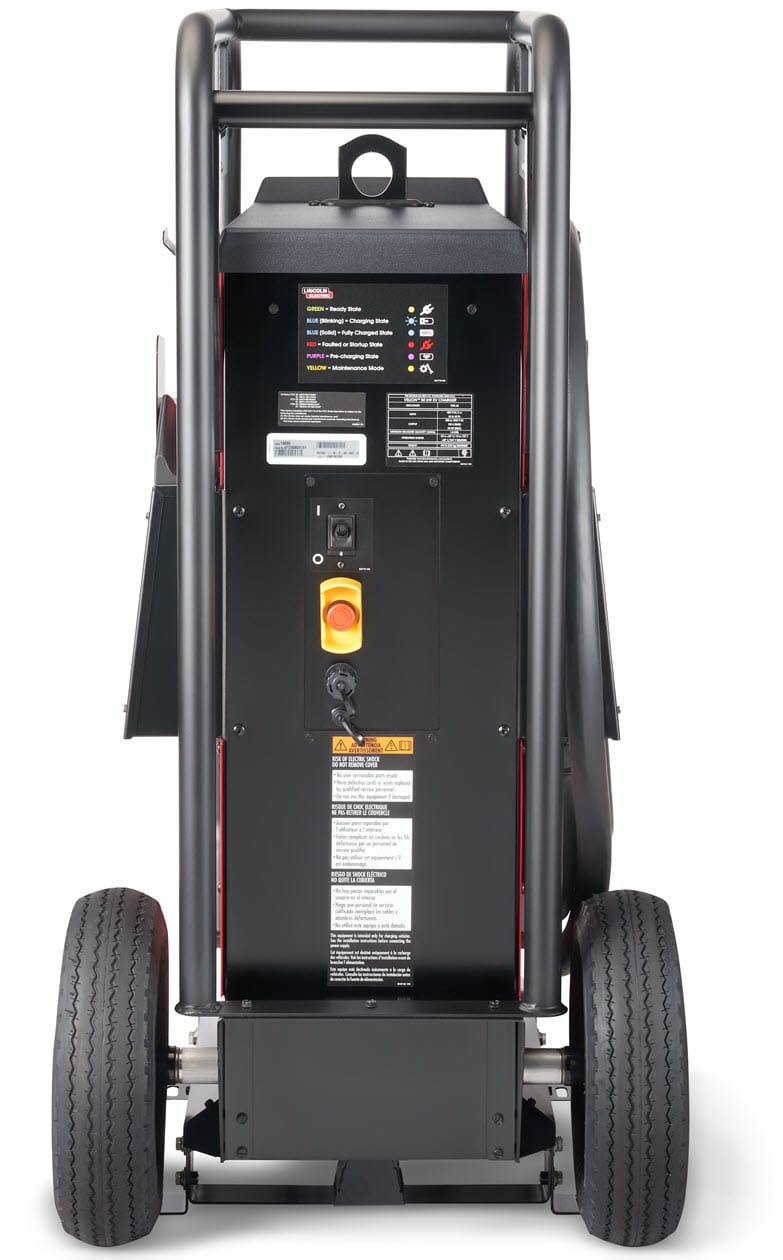 Lincoln Velion 50kW Mobile DC Fast EV Charger w/Roll Cage & Wheels K5765-1-W-X-M-WC-R