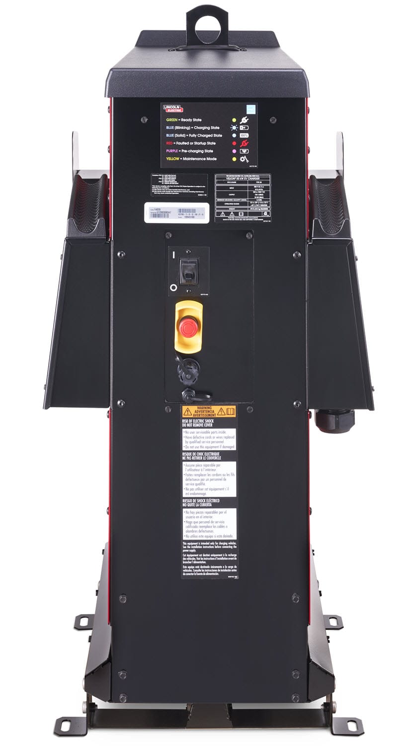 Lincoln Velion 50kW Mobile DC Fast EV Charger w/Wheels K5765-1-W-X-M-W-R