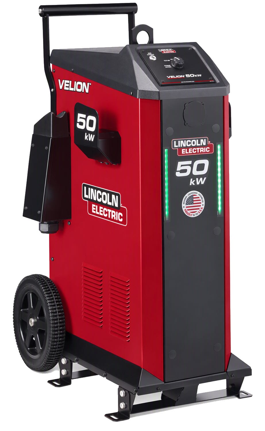 Lincoln Velion 50kW Mobile DC Fast EV Charger w/Wheels K5765-1-W-X-M-W-R