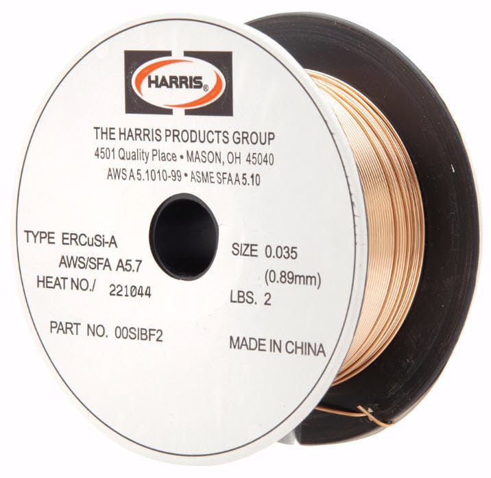 Harris Filler Metals Harris .035 Silicon Bronze MIG Welding Wire - 2# Spool 00SIBF2