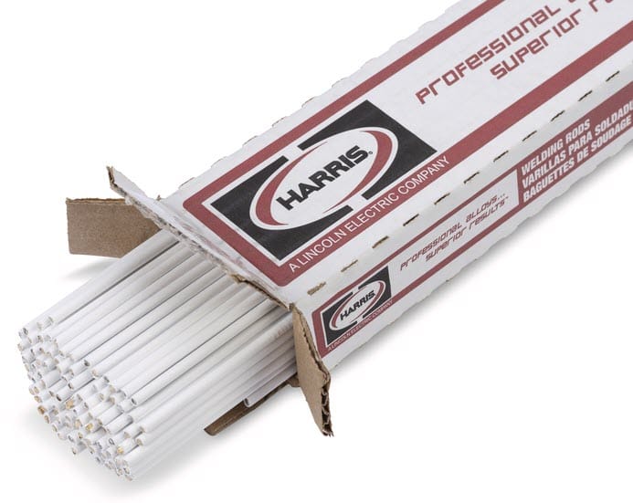 Harris 1/8 Flux Coated Bronze - 15FC Brazing Rod 3# 015FC603POP