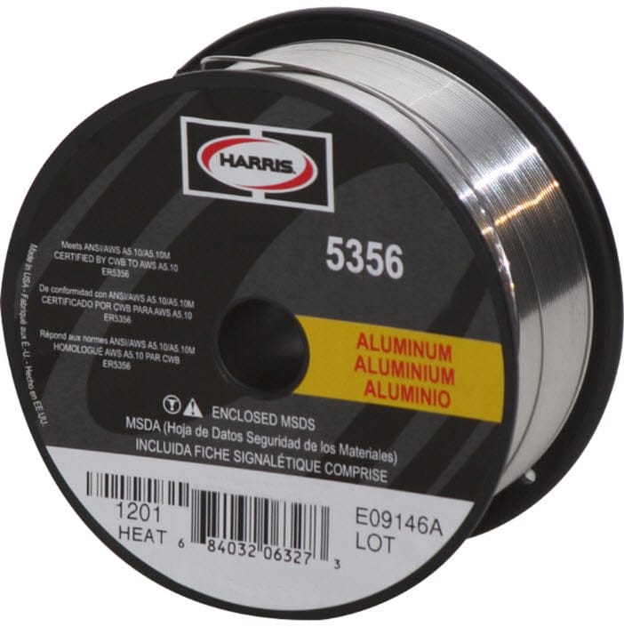 Harris Filler Metals Harris ER5356 Aluminum MIG Welding Wire - 1# spool