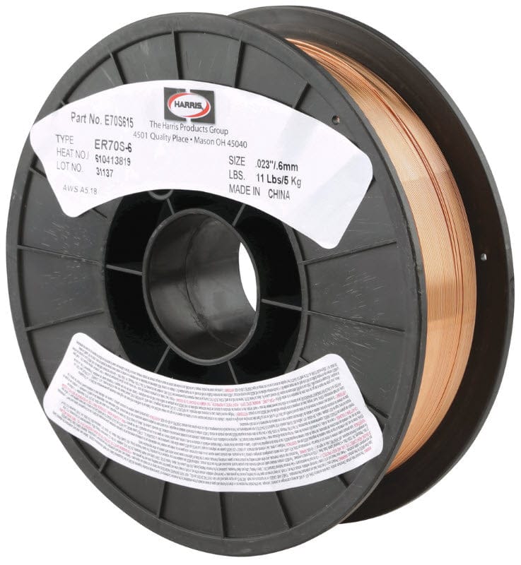 Harris Filler Metals Harris ER70S-6 MIG Welding Wire - 11# Spool
