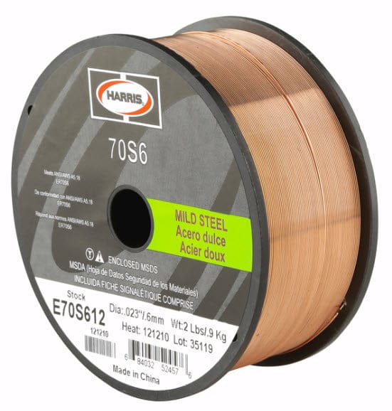 Harris Filler Metals Harris ER70S-6 MIG Welding Wire - 2# Spool