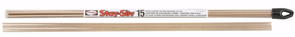 Harris Filler Metals Harris Stay-Silv 15 - 15% Silver Brazing Rod 15620F1