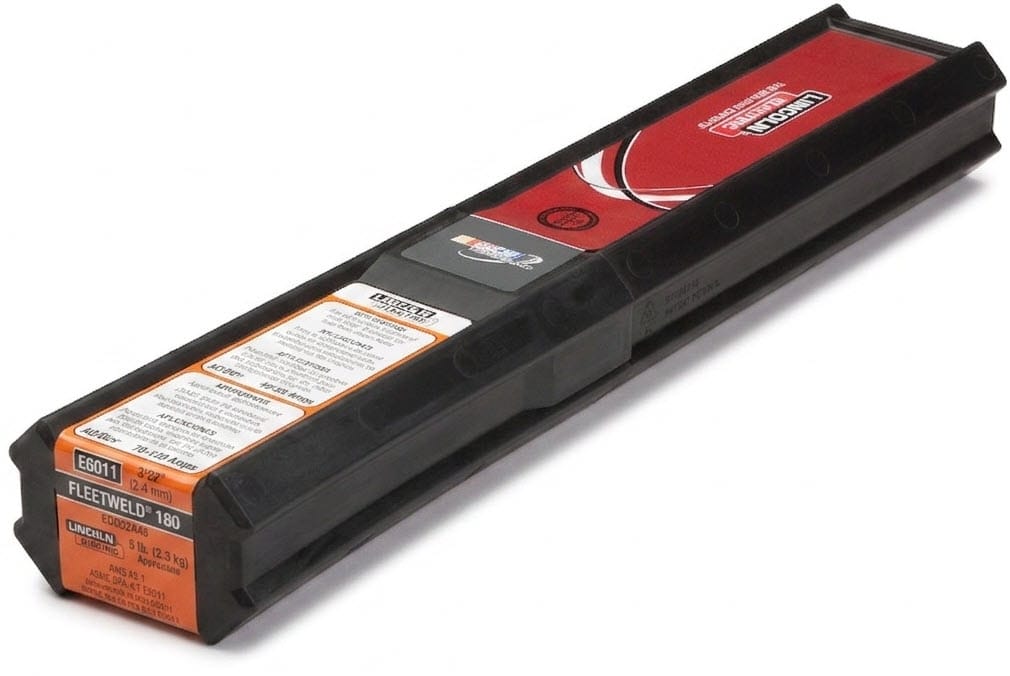 Lincoln Filler Metals Lincoln Fleetweld 180-RSP E6011 Stick Welding Electrode - 5 lb. Tube