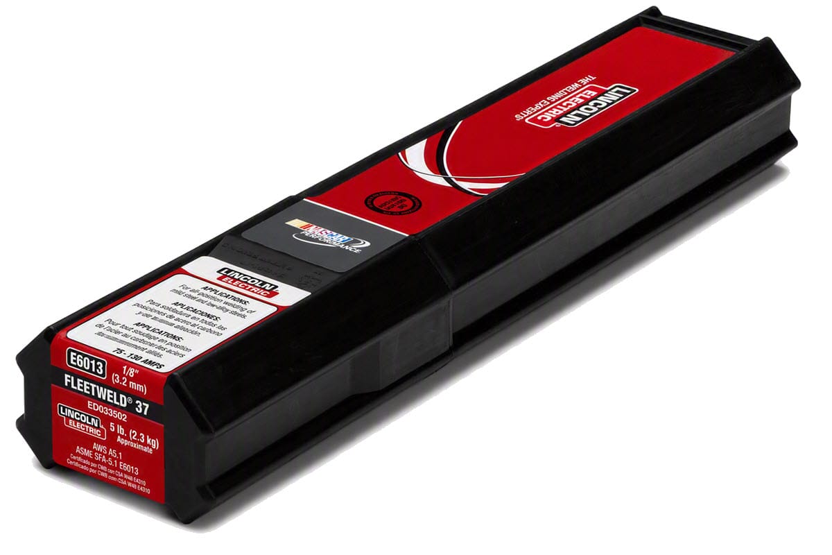 Lincoln Filler Metals Lincoln Fleetweld 37-RSP E6013 Stick Welding Electrode - 5 lb. Tube
