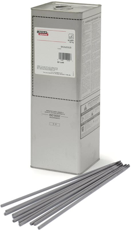 Lincoln Filler Metals Lincoln Fleetweld 5P+ E6010 Stick Welding Electrode - 3,000 lb. Pallet (50 lb. Easy Open Cans)