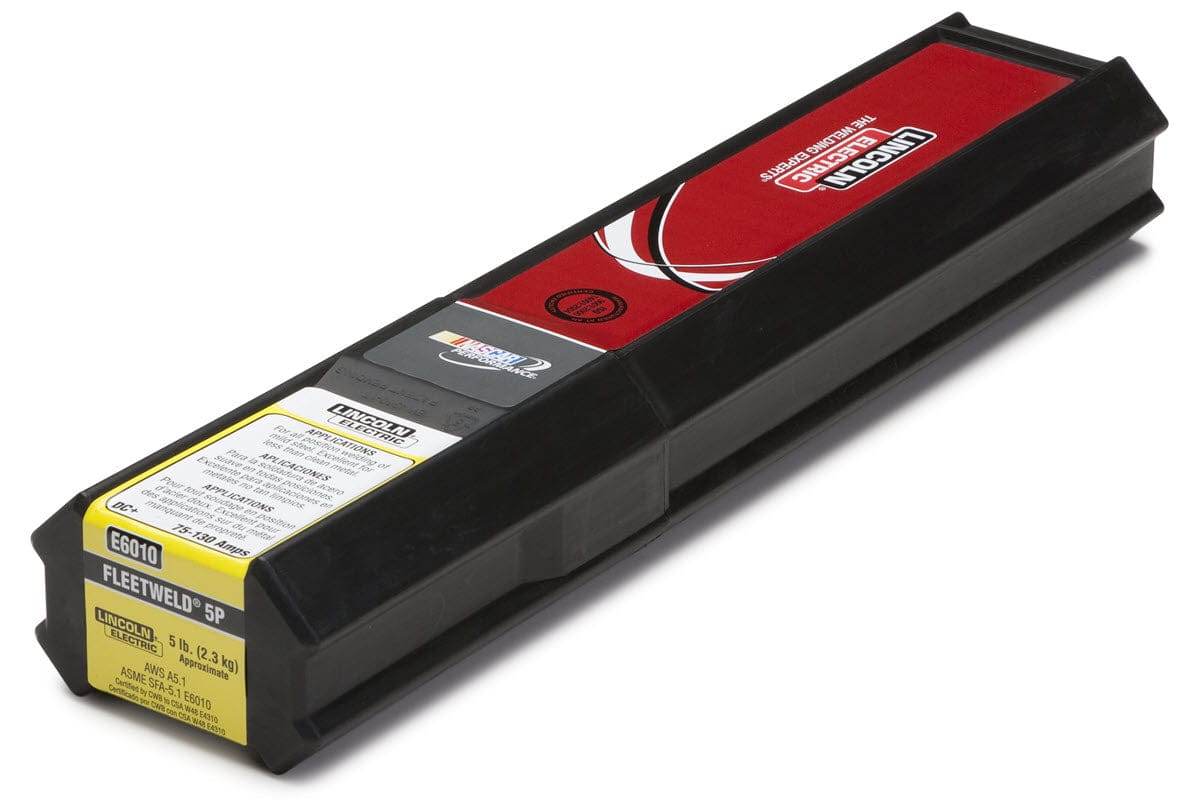 Lincoln Filler Metals Lincoln Fleetweld 5P-RSP E6010 Stick Welding Electrode - 5 lb. Tube