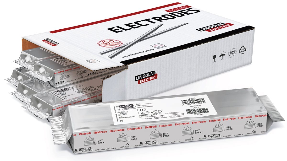 Lincoln Filler Metals Lincoln Pipeliner 16P E7016-H4 Stick Welding Electrode - 27 lb. Master Carton (4.5 lb. Vacuum Packs)
