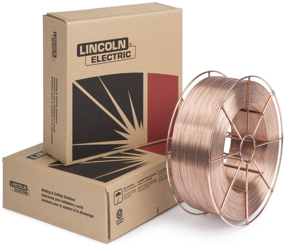 Lincoln Filler Metals Lincoln SuperArc L-56 ER70S-6 MIG Welding Wire - 33 lb. Steel Spool
