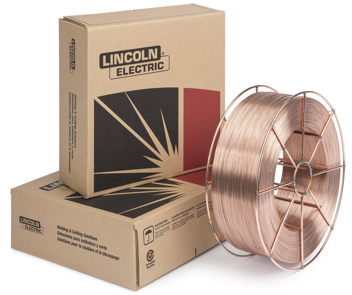 Lincoln Filler Metals Lincoln SuperArc L-56 ER70S-6 MIG Welding Wire - 33 lb. Steel Spool