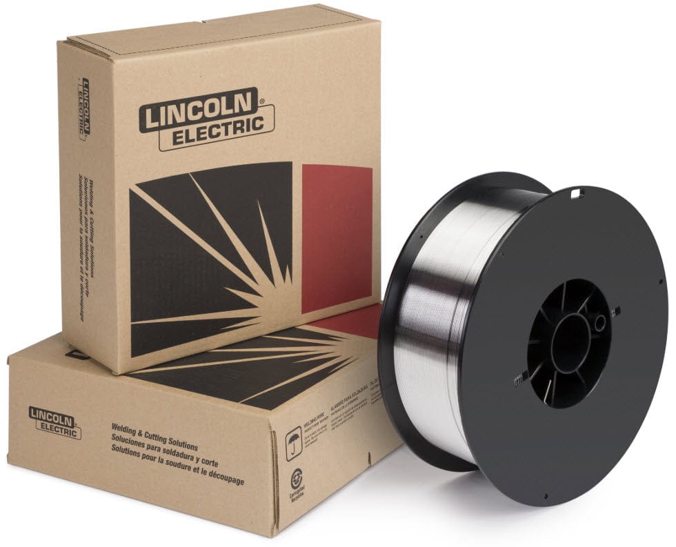 Lincoln Filler Metals .035 Lincoln SuperGlaze 4043 Aluminum MIG Welding Wire - 16 lb. Spool