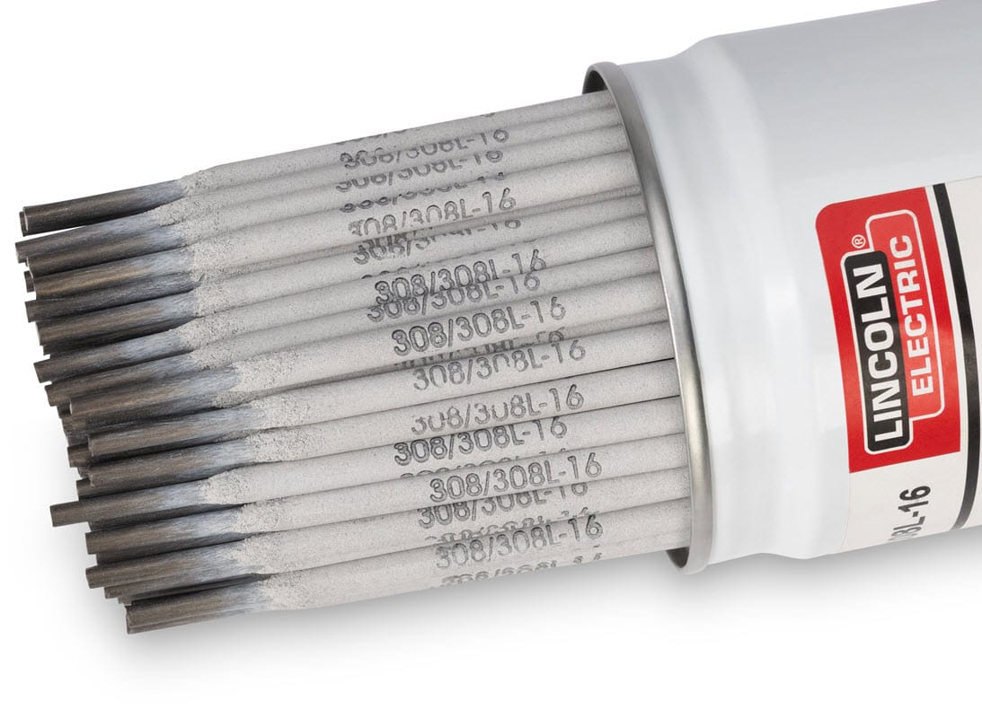 Lincoln Filler Metals 3/32 Lincoln Tech-Rod 308/308L Stainless Steel Stick Electrode - 3/32" EL308L16093632