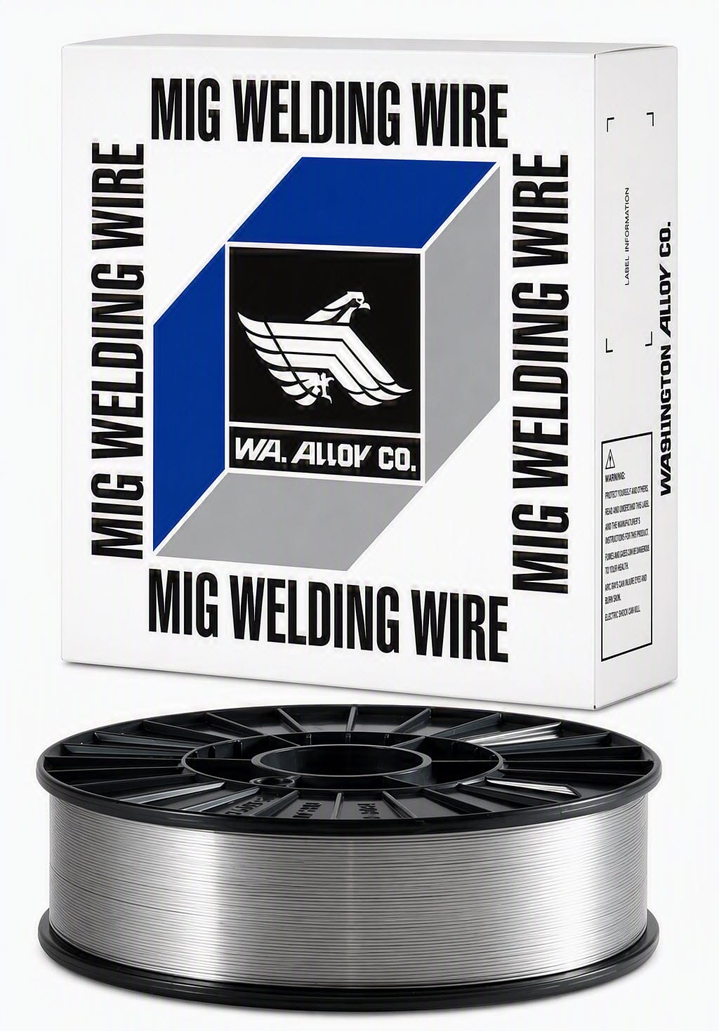Washington Alloy Filler Metals Washington Alloy ER4043 Aluminum MIG Welding Wire - 15 lb. Spool TA 4043